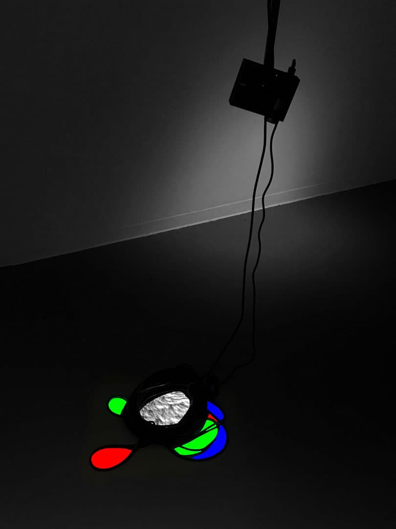 Scottie Burgess RGB projection mapping installation